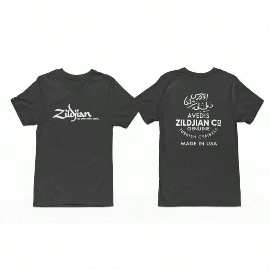 Zildjian Turkish Graphic Classic T-Shirt Size S-5XL Men T Shirt Black Casual Cotton Round Neck T-Shirt - Color 2 - View 1