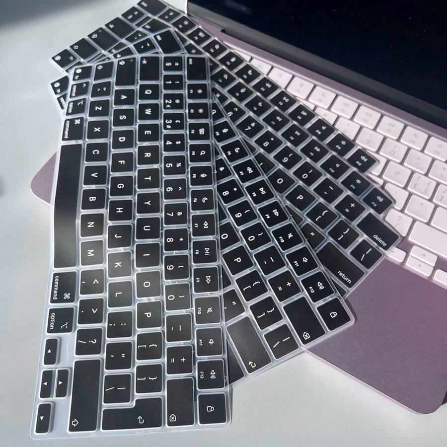 SDYIGOE Silicone Keyboard Cover For Neo A18 2026 Model, English Version, Black