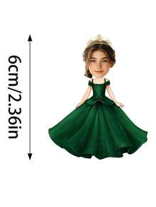 UNICCUT Custom 15th Birthday Photo Stickers For Girls, Personalized Portrait Face Head Photo Adhesive Labels, Party Decoration - Multicolor - View 3
