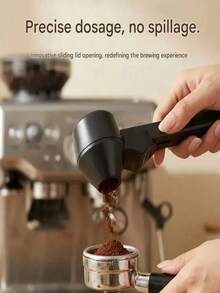 Gelas Ukur & Corong Kopi 2-in-1 dengan Gelas Ukur, Corong Bubuk Kopi Anti Tumpah, Portabel, Sendok Takar Kopi, Memecahkan Masalah Tumpahan dan Pemborosan Bubuk Kopi Saat Memindahkan dan Mengukur - MultiWarna - View 4