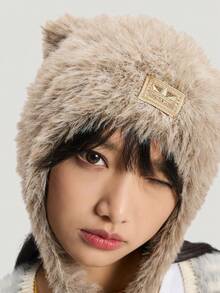 Adidas Originals Unisex NEWY Beanie Knit Hat KH0285 - Khaki - View 3