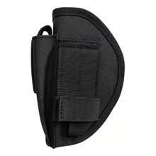 Universal Tactical Pistol Holster + Magazine Pouch - Black - View 4
