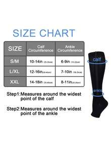 1 Pair Zipper Open Toe Sports Compression Socks Women & Men,Open Toe Design For Comfort And Breathability,Circulation Support Socks Athletic Running - Multicolor - View 6