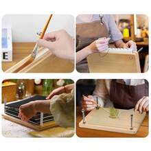 Home Wooden Book Press Multiuse Convenient Portable Sturdy Binding Press - View 2