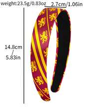 1pc Striped Casual Polyester (Polyester) Magic World Striped Headband Suitable For Daily Wear - Multicolor - View 5