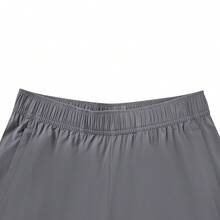 Celana Pendek Olahraga Lari/Latihan Pria LI-NING AKSW321 dengan Bahan Elastis, Bernapas, dan Nyaman untuk Pria - Batu kapur meteorit - View 6