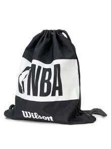 Wilson Ransel Outdoor Ringan Unisex NBA FORGE BASKETBALL BAG BL Musim Panas 2026 Ransel Olahraga Baru dengan Tali Serut WTBA70010 - Hitam/putih - View 3