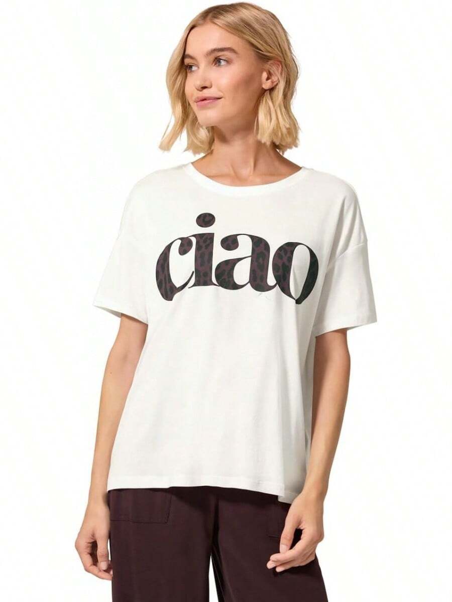 Women T-Shirts - 白色 - 查看 1