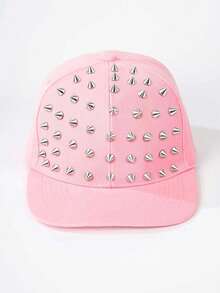 A Newly Designed Studded Hat, Both Fashionable And Versatile, Decorated With Shiny Party Fabric And Rhinestones, Showcasing Personal Charm. - Multicolor - View 15