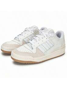 Adidas FORUM LOW CL Sneakers Men's Women's Lightweight Breathable Casual Shoes ID6858 - White - View 8