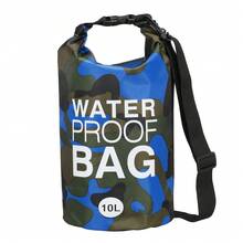 2/5/10/20/30L Outdoor Camouflage Waterproof Portable Dry Bag PVC Coated Swimming Bag, Suitable For River Hiking - Multicolor - View 14
