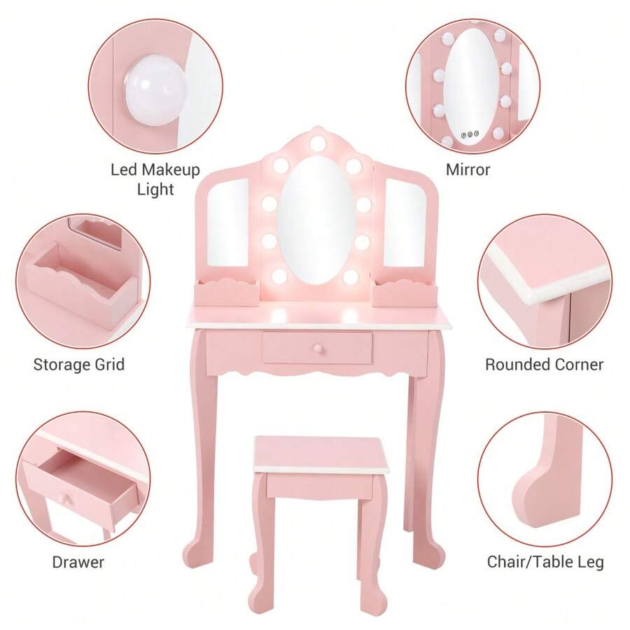 Kids Dressers - Pink - View 1