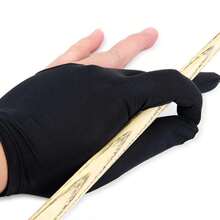 Billiards Gloves Yo Yo Gloves 3 Fingers Billiard Gloves Slip Resistant Yo Yo Gloves For Left And Right Hand - Black - View 5