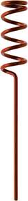Spiral Rod Holder , Red - Colors - View 1
