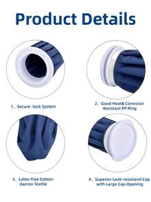 Portable Hot Water Bag, Easy To Carry For Multi-Scene Use, Ideal Gift For Family & Friends - Multicolor - View 4
