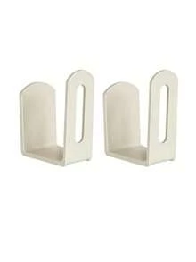 4pcs No-Drill Wall-Mounted Storage Racks - Versatile Use For Router, Modem, Set-Top Box, Cable Management, Shoe Storage, Kitchen Organization; Multi-Functional Space-Saving Design With Adhesive Backing; Practical Storage Solution, Ideal Gift For Women And Home Essential, Also Suitable As Display Shelf For Halloween And Christmas Decor - Multicolor - View 8