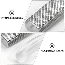 1/2/6/10pcs Foot Exfoliation Tool Set, Stainless Steel Double-Sided Foot File With Heel Scraper, Reusable Dead Skin Removal Tool, Suitable For Home Salon Foot Care And Grooming, Unisex Daily Use Nail Care Gift - Foot File and Callus Remover - View 7