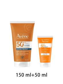 Avene [حزمة] واقي شمس حماية مكثفة SPF50+ 150 مل + كريم واقي شمس SPF50+ 50 مل - شفاف - مشاهدة 2