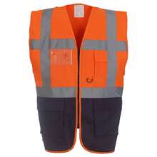 Orange/Navy