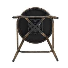 Silla de Comedor Moderna - Estilo Mid Century - Marrón - Ver 10