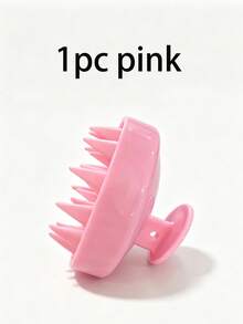 Soft Silicone Scalp Massage Shampoo Brush Deep Wash Soft Hair Scalp Massage Brush For Girls And Women Bath Head Massage Comb For Home Bathing Home Travel Dorm Hair Salon Beauty Parlor Gym Essential Accessory For Hair Product Tool - Multicolor - View 11
