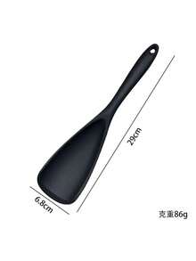 1/2pcs VOVOLY Silicone Cooking Spoons, Suitable For Non-Stick Cookware, Can Stir, Scoop And Scrape, Seamless Design, Silicone Scraper Spoon, Suitable For Cooking And Serving, Multi-Function Scraper Spoon - Multicolor - View 5
