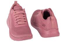 Skechers Bobs Squad Chaos - Face Off - Pink Womens Sports Shoes - Pink - View 5