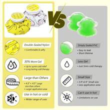 1/2pcs Cute Pattern Gel Eye Mask, Portable And Lightweight, Relieves Eye Fatigue, Can Be Used For Cold Or Hot Compress - Multicolor - View 5