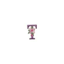 1/26pcs Computer Embroidered Floral Multi-Color English Letter A-Z Badge Patch, Clothing Accessory Decorative Patch With Back Adhesive Embroidery Fabric - Multicolor - View 29