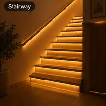 3.28-98.4FT Warm White LED Strip Lights, USB Powered, Cuttable Flexible Light Strip, Easy To Install For Bedroom, Kitchen, TV Backlight, Cabinet And Home Deco - Warm Color - View 6