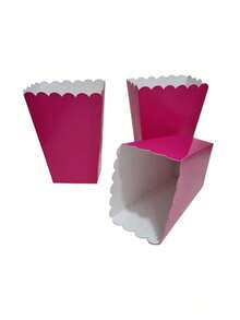 Creative Mariu Candy Table Boxes, Candy Bar, Popcorn Boxes (10 Pieces) - 紫紅色 - 查看 4