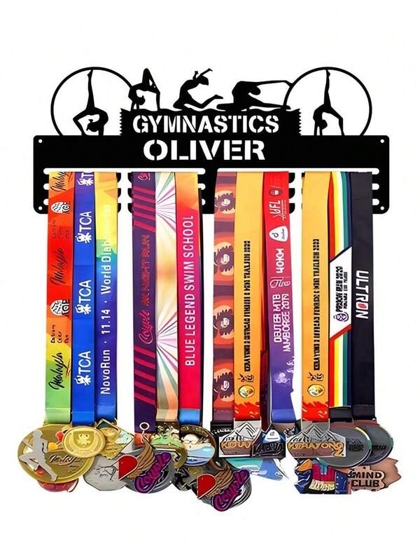 1pc Metal Medal Display Rack, Wall Decor Storage Holder For Sports Awards, Suitable For Indoor/Outdoor Display, Perfect Gift For Sports Fans And Champions