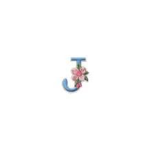 1/26pcs Computer Embroidered Floral Multi-Color English Letter A-Z Badge Patch, Clothing Accessory Decorative Patch With Back Adhesive Embroidery Fabric - Multicolor - View 88