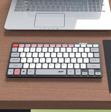 Acer 2.4G Dual-Mode Wireless Keyboard And Mouse Combo, Type-C Rechargeable, Digital Display, Silent Chocolate Keyboard, Adjustable DPI Mouse, Multi-Device Switching, Universal For Desktop, Laptop, And Tablet - View 2