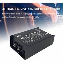 Caja directa pasiva,Canal DJ 1,guitarra audio Caja directa - Negro - Ver 4