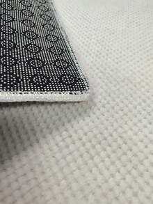 Modern Ivory Area Rug For Living Room | Soft Minimalist Contemporary Carpet Made In Turkey - Creamy White - View 5