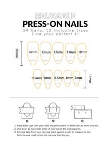 Halloween, 24pcs/Set Medium-Long Cat Eye Dark Night Cute Ghost Design Full Coverage Press-On Nails, Includes: 1pc Jelly Glue And 1pc Nail File, Suitable For Women And Girls Daily, Party And Other Occasions. - Multicolor - View 9