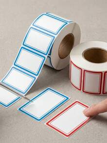 40x25mm (1.57x0.98in) [Size Specification] Widely Applicable For Home Kitchen Storage Jar Labels, Fresh-Keeping Box Meal Prep Markers, Household Refrigerator Freezer/Cooling Classification Management, Office Document File Organization And Categorization, Warehouse Shelf Identification, And E-Commerce Logistics Express Package Classification - Multiple Styles and Colors - View 7