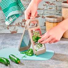 Multi-Functional Vegetable Slicer With Box, Household Shredder For Potatoes, Carrots, Cucumbers, Etc. - Random Color - View 8