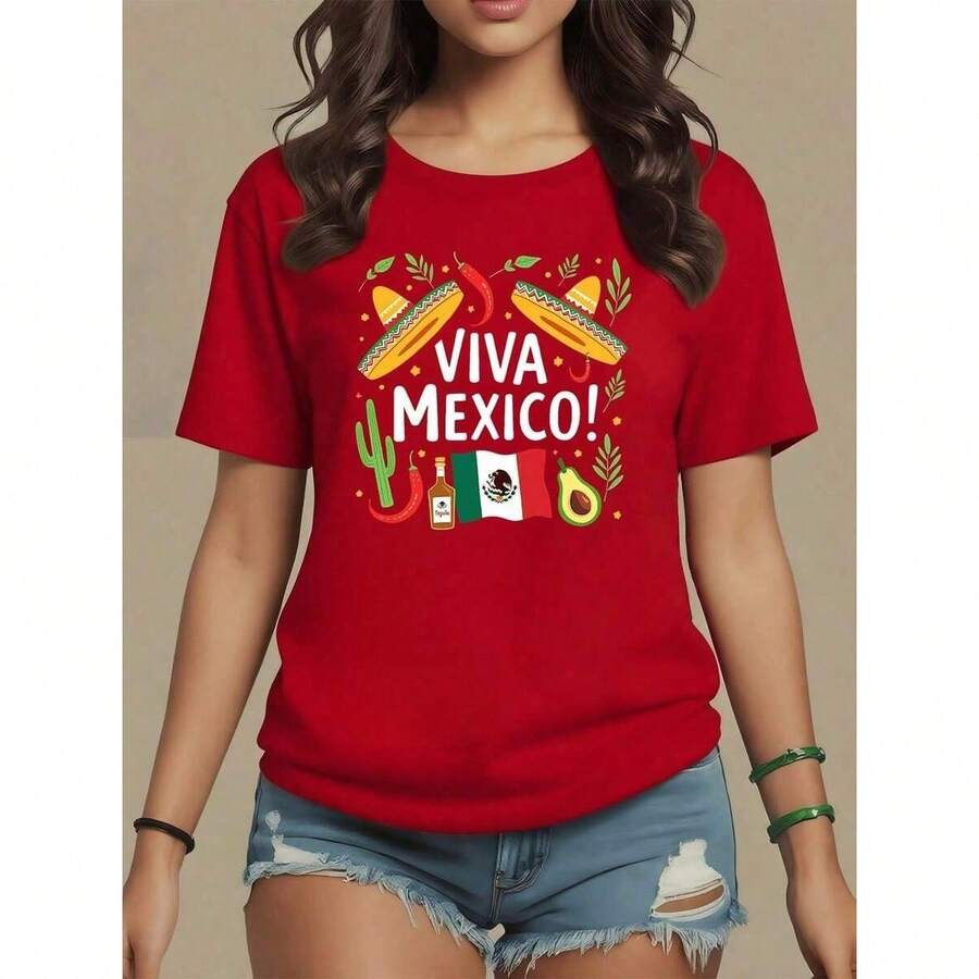 Women T-Shirts - Red - View 1