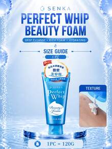 SENKA Moisturizing Foaming Cleanser 120g: Meningkatkan keratinisasi dan menghilangkan minyak berlebih, memberikan hidrasi tahan lama, cocok untuk semua jenis kulit. - Pembersih Berbusa yang Melembapkan - View 4
