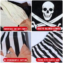 Halloween Children's Pirate Costume Captain Jack Pirate Toy Children's Adventure Costume Set Anime Cosplay Costume - Multicolor - View 9