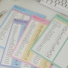 B5 Size Vocabulary Learning Notebook, 28 Pages Per Book, Made Of High-Quality Paper, Excellent Writing Experience. Helps Improve Learning Efficiency, Perfect For Vocabulary Learning - Notebook - View 3