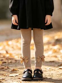 5/3 Pairs Sweet Cute Snug Fit Tights For Baby Girls, Versatile For Spring, Autumn And All Seasons, Multiple Colors Available, Suitable For Daily Wear - Multicolor - View 7