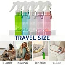 1pc Spray Bottle - Adjustable Mist And Spray Modes, Leak-Proof Design, Suitable For Hair Care, Plant Watering And Cleaning - Durable Plastic Material, Reusable Spray Can, Multi-Scenario Multi-Function, Random Color - A - View 12