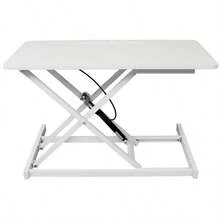 [Free Shipping] Adjustable Height Standing Laptop Desk,Adjustable Sit To Stand Up Workstation With Keyboard Tray,White-XY841215 - Multicolor - View 8