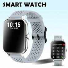 NcmRyu Unisex Smartwatch, Comfortable Silicone Strap, Supports Phone Calls, Message Notifications, Music Control, Alarm, 180mAh, Compatible With Android And IOS Systems, Sports Style, Suitable For World Cup Party - View 19