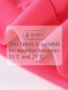 2pcs Girls Outfit, Bow Print Sweatshirt And Flare Pants, Soft Fabric Casual Streetwear - Hot Pink - View 3