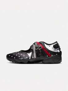 Sandal Wanita WMNS NIKE AIR RIFT BR IW2344-001 - Hitam dan Putih - View 1