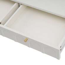 White Vanity Table - Bedroom Sideboard - White - View 6